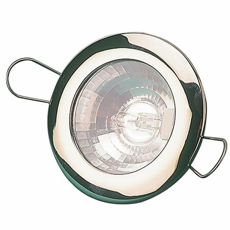 PICARDIA 2.437 in. 60 Lumens LED Overhead Light with Stamped 304 Stainless Steel - Brushed Clear Lens PI1723604